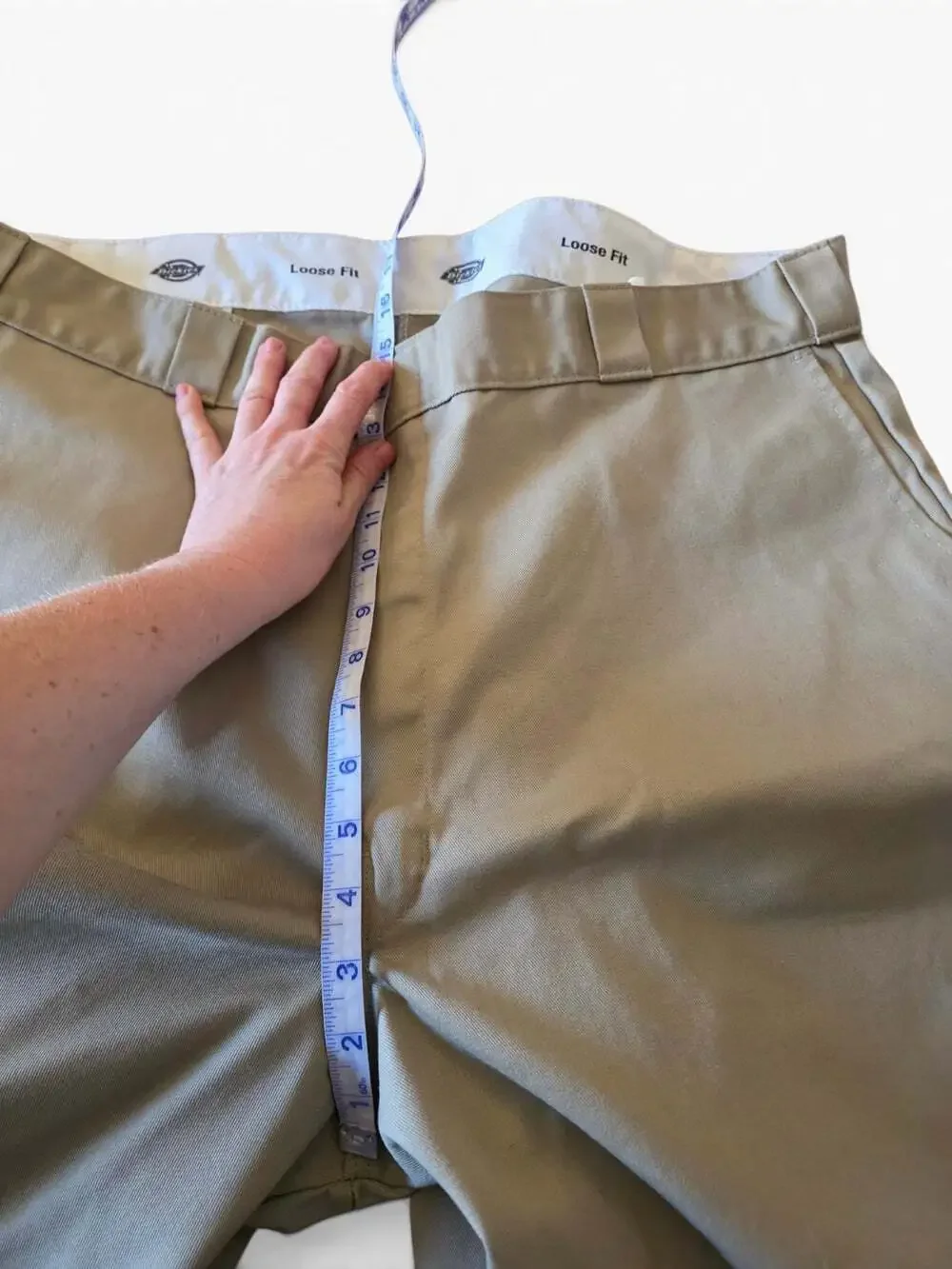 Dickies Loose Fit Work Shorts Mens 40 Khaki Tan 12